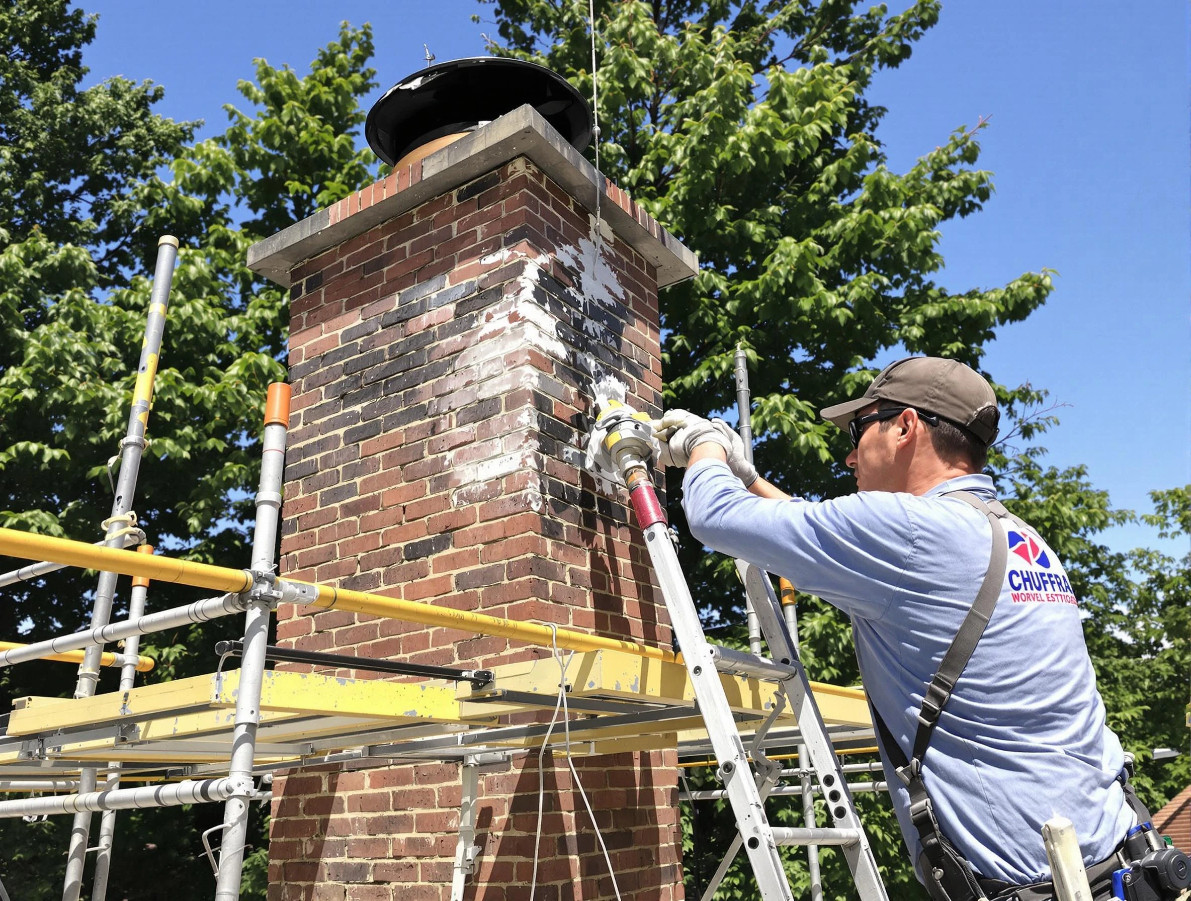 Structural chimney repair by Clifton Chimney Sweep in Clifton, NJ